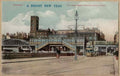 Steam Train Station Ela13400 Vintage A4 Photo Print