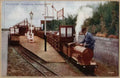 Steam Train Station Ela14229 Vintage A4 Photo Print