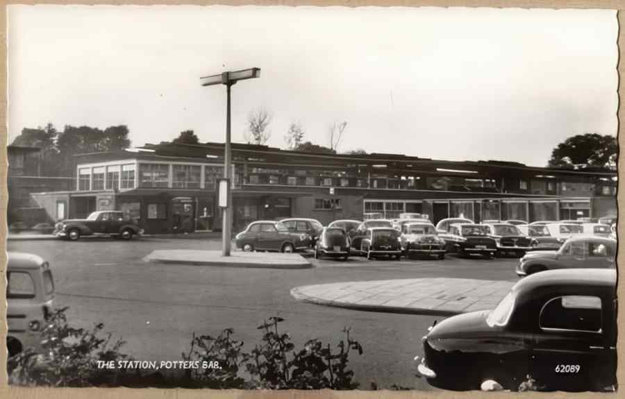 Steam Train Station Emi13442 Vintage A4 Photo Print