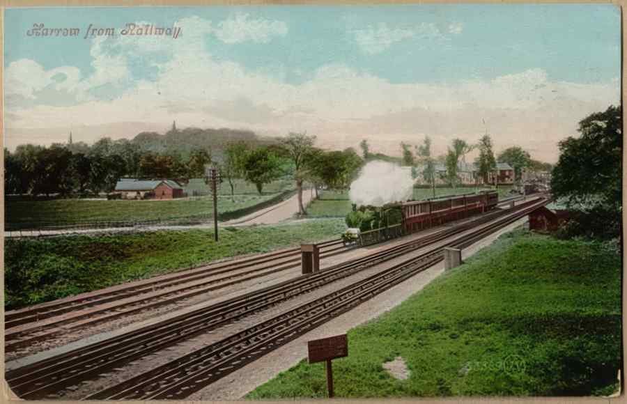 Steam Train Station Emi16357 Vintage A4 Photo Print