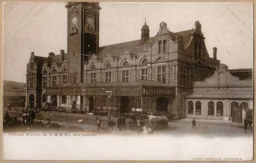 Steam Train Station Eno17107 Vintage A4 Photo Print