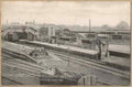Steam Train Station Esh14257 Vintage A4 Photo Print