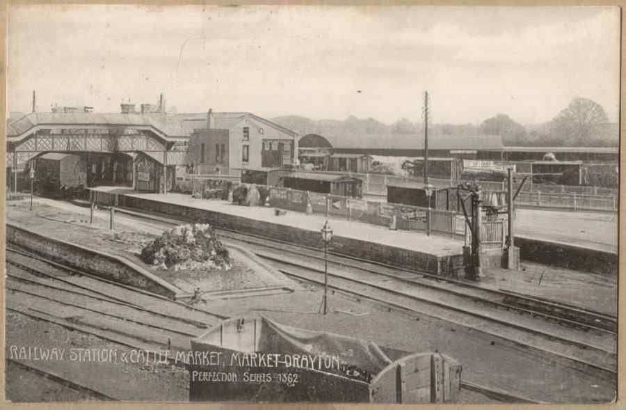 Steam Train Station Esh14257 Vintage A4 Photo Print