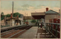 Steam Train Station Est14258 Vintage A4 Photo Print