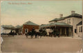 Steam Train Station Esx15255 Vintage A4 Photo Print