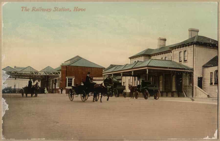 Steam Train Station Esx15255 Vintage A4 Photo Print