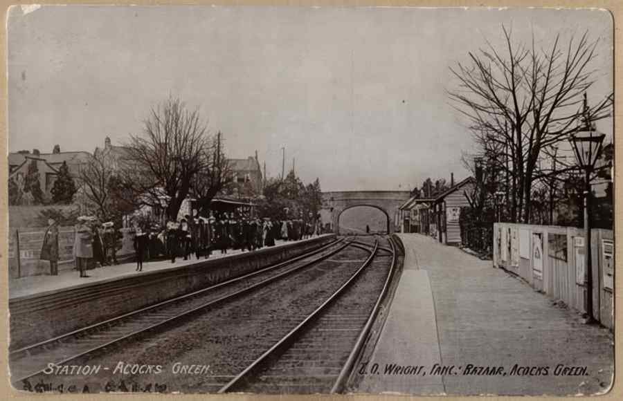 Steam Train Station Ewa14262 Vintage A4 Photo Print