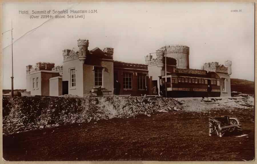 Steam Train Station Iom15072 Vintage A4 Photo Print