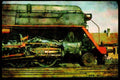 Steam Trains 182061 American Built Skyliner Poses For The Camera At Cankiri, Turkey A4 Limited Edition Watercolour Print