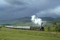Steam Trains 182064 Evening Star Heads Back To York Under The Shadow Of Ingleborough A4 Photo Print 2