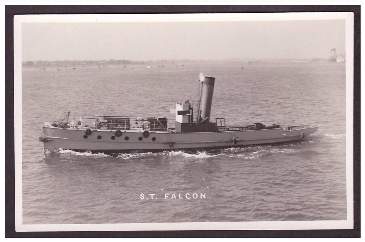 Steam Tug Falcon Steam ship A4 Photo Print
