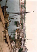 Steamboat pavillion and Jurgensbij Flensburg Schleswig Holstein Germany 01017u A4 Photo Print