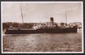 Steamer Ss St Helier Enters Harbour Vintage A4 Photo Print