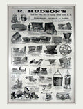 Steel Trucks Railway Vintage Retro Advert Poster A4 Photo Print