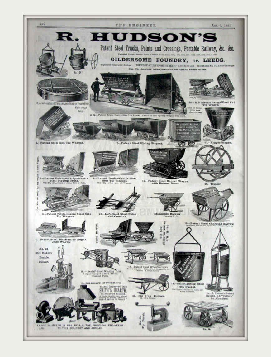 Steel Trucks Railway Vintage Retro Advert Poster A4 Photo Print