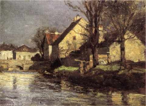 Steele Canal Schlessheim A4 Photo Print