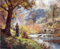 Steele Morning By The Stream A4 Photo Print