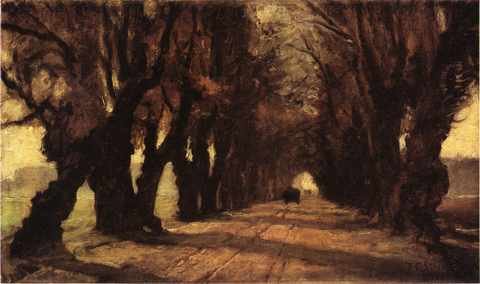 Steele Road To Schleissheim A4 Photo Print