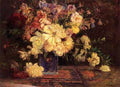 Steele Still Life With Peonies A4 Photo Print