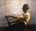 Steele The Boatman A4 Photo Print