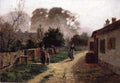 Steele Village Scene A4 Photo Print