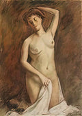 Stefan Luchian after bath 1907 Art A4 Photo Print