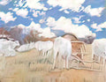Stefan Luchian car cu boi Art A4 Photo Print