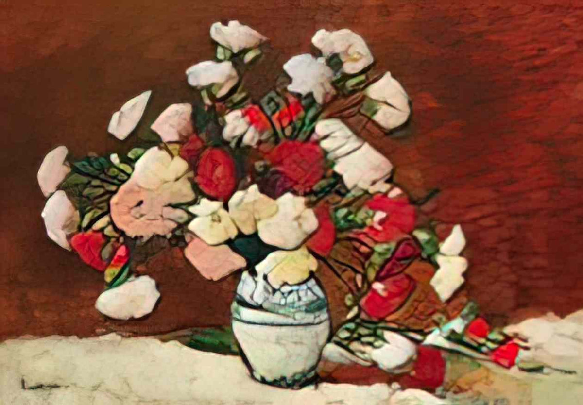 Stefan Luchian carnations 1907 Art A4 Photo Print