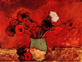 Stefan Luchian carnations and poppies Art A4 Photo Print