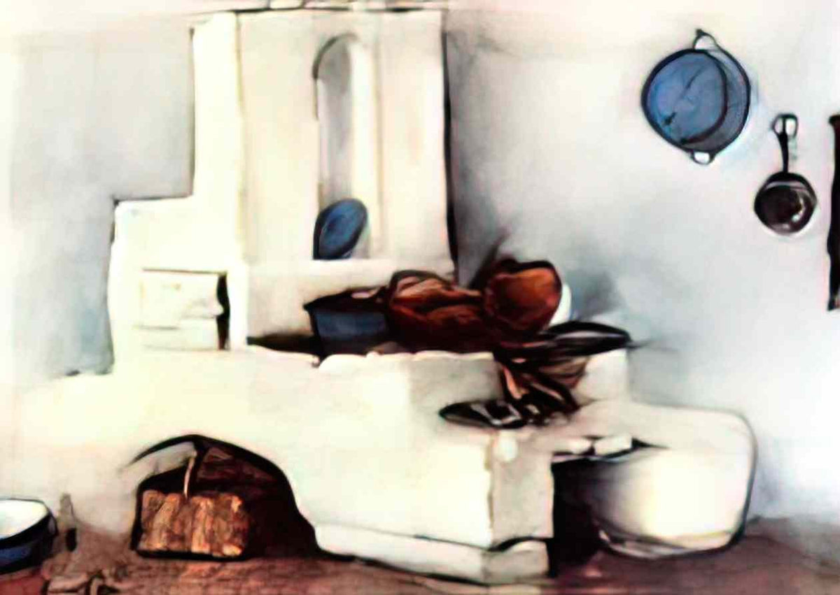 Stefan Luchian kitchen Art A4 Photo Print