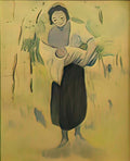 Stefan Luchian mother with baby Art A4 Photo Print