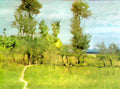 Stefan Luchian path towards the cemetery Art A4 Photo Print