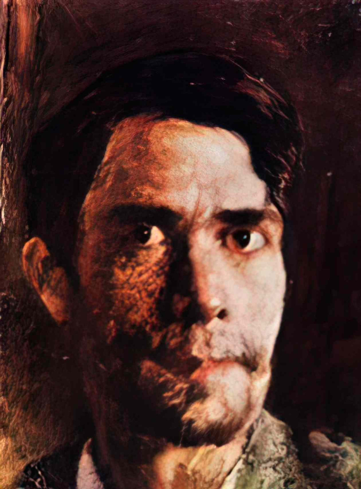 Stefan Luchian self portrait Art A4 Photo Print