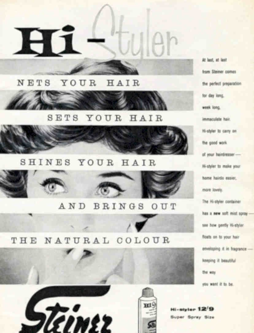 Steiner Hi Styler Vintage Retro Advert Poster A4 Photo Print