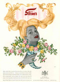 Steiner Perfume Vintage 1940s Vintage Retro Advert Poster