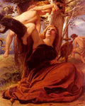 Steinle Eduard Jakob Von Adam And Eve After The Fall A4 Photo Print