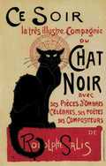 Steinlen Theophile 1859 1923 Chat Noir 1896 A4 Photo Print