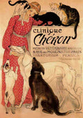 Steinlen Theophile 1859 1923 Clinique Cheron 1905 Vintage A4 Photo Print