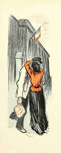Steinlen Theophile 1859 1923 Dans la vie 1901 Separation A4 Photo Print