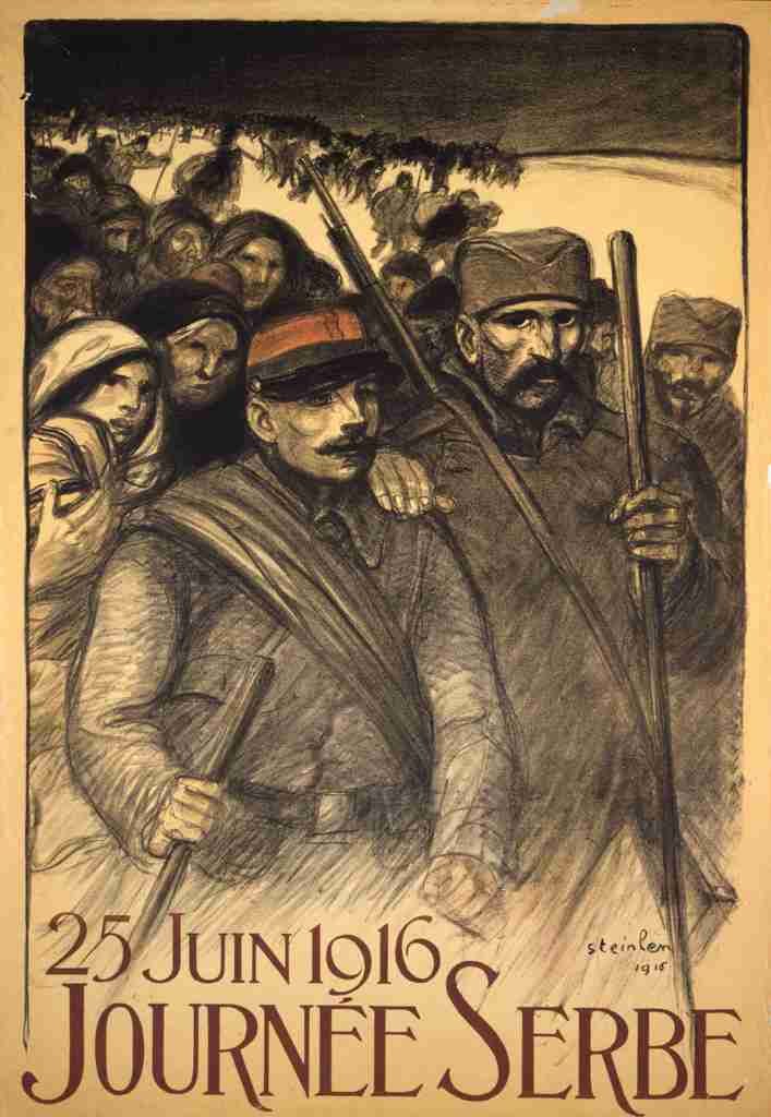 Steinlen Theophile 1859 1923 Journee Serbe 1916 A4 Photo Print