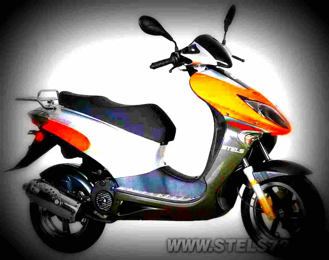 Stels Rash Rash 150 2 motorbike A4 Photo Print