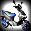 Stels Skif Skif 50 5 motorbike A4 Photo Print