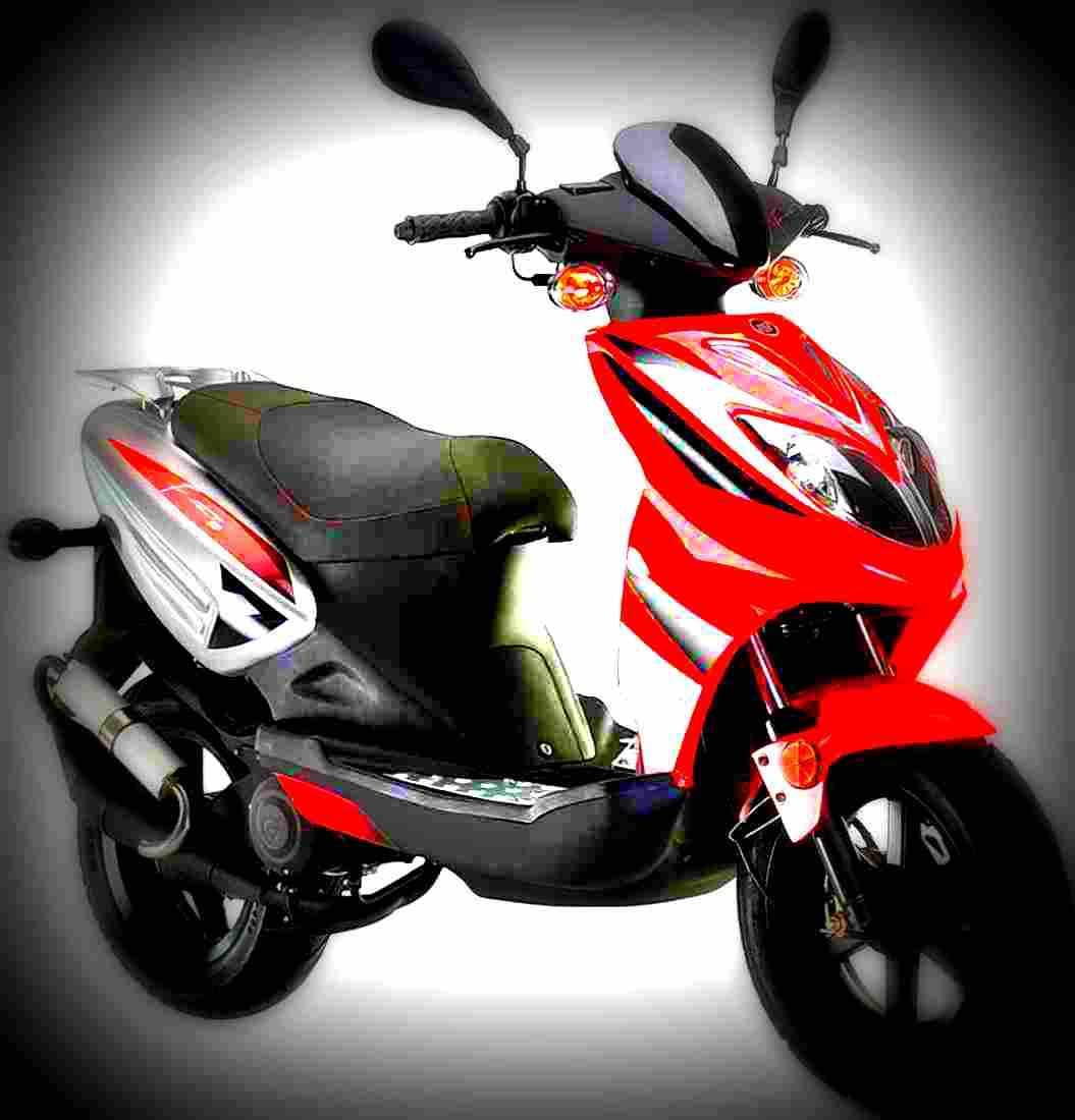Stels Tactic 100 1 motorbike A4 Photo Print