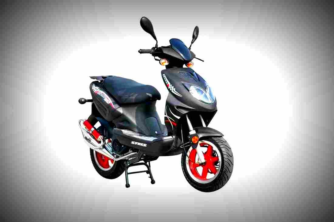Stels Tactic 150 1 motorbike A4 Photo Print