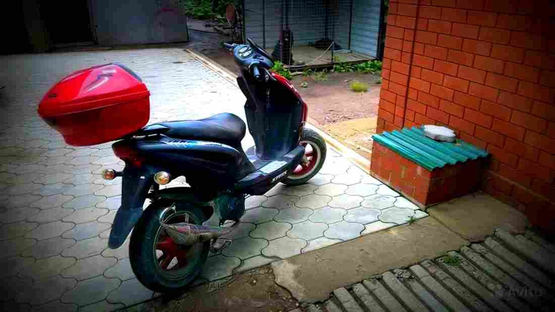 Stels Tactic 50 4 motorbike A4 Photo Print