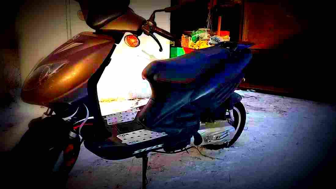 Stels Tactic 50 6 motorbike A4 Photo Print