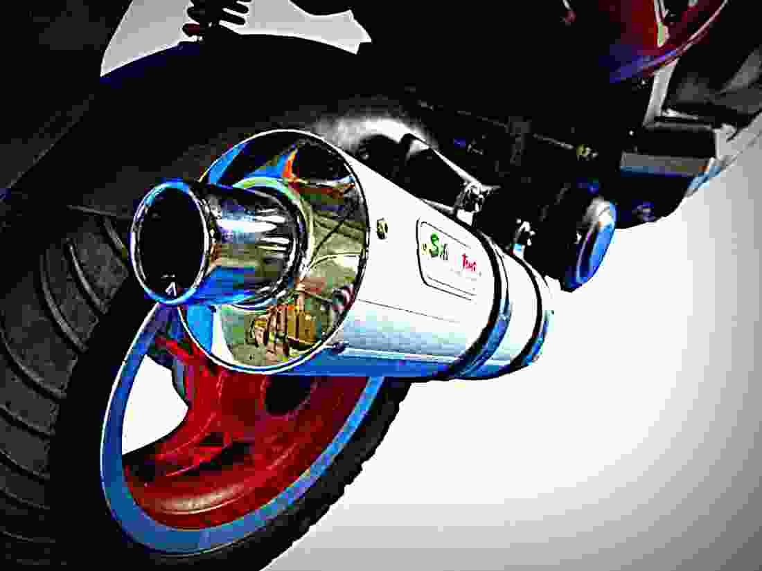 Stels Velvet 150 Benelli 1 motorbike A4 Photo Print