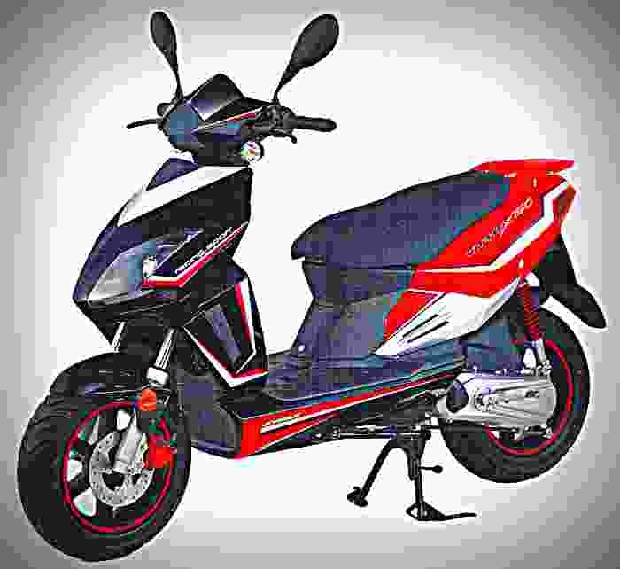 Stels Vortex 150 3 motorbike A4 Photo Print
