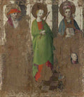 Stephan Lochner Three Saints 1 A4 Photo Print