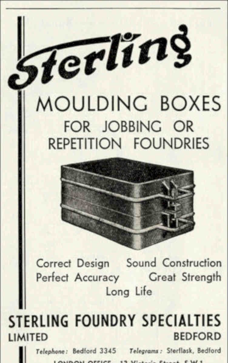 Sterling Moulding Boxes Vintage Retro Advert Poster A4 Photo Print